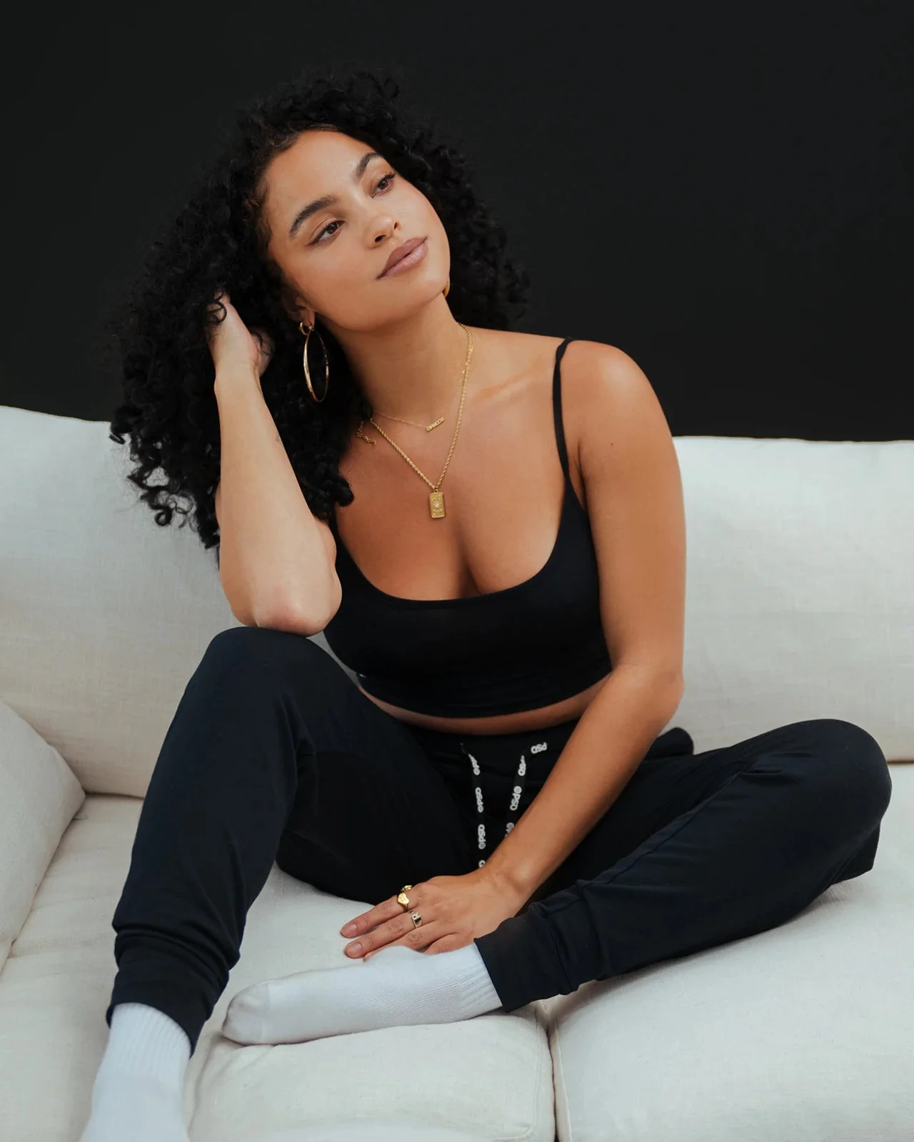 Premium Jogger - Black - Image 6