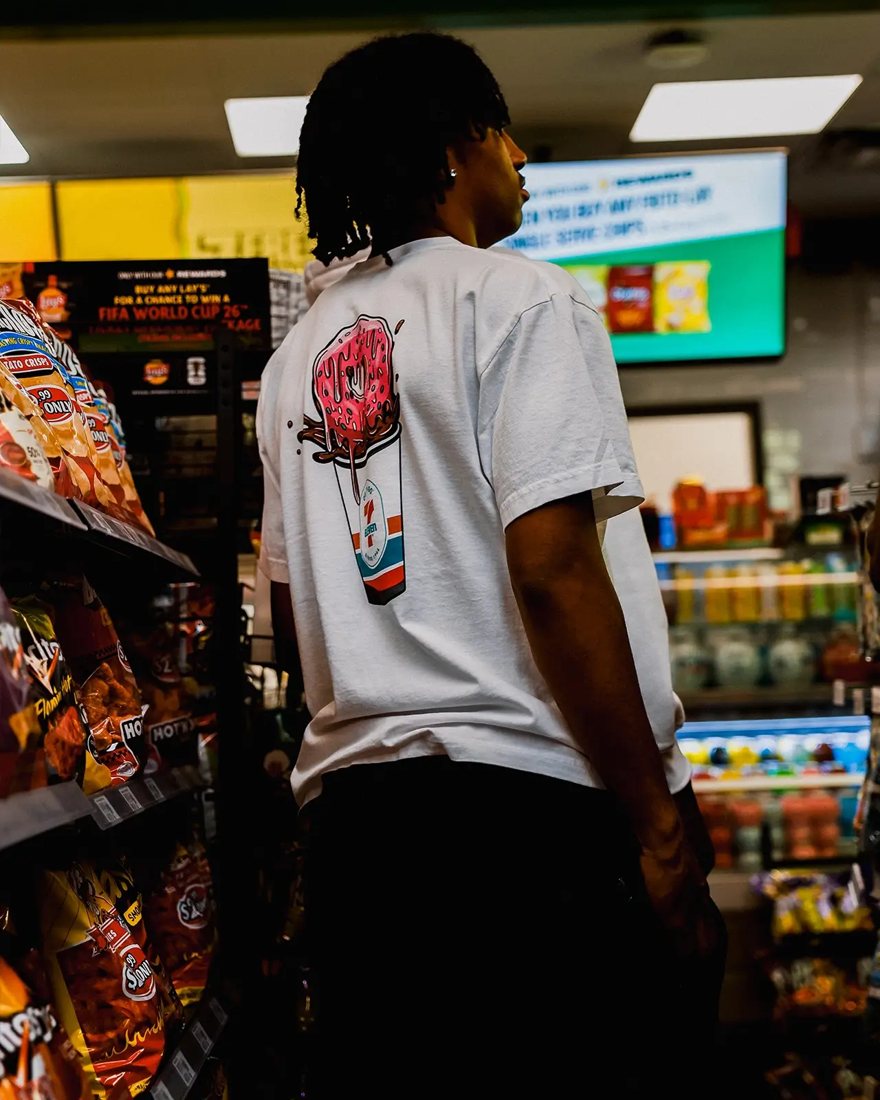 7-Eleven - Cup Donut Graphic Tee - Image 6