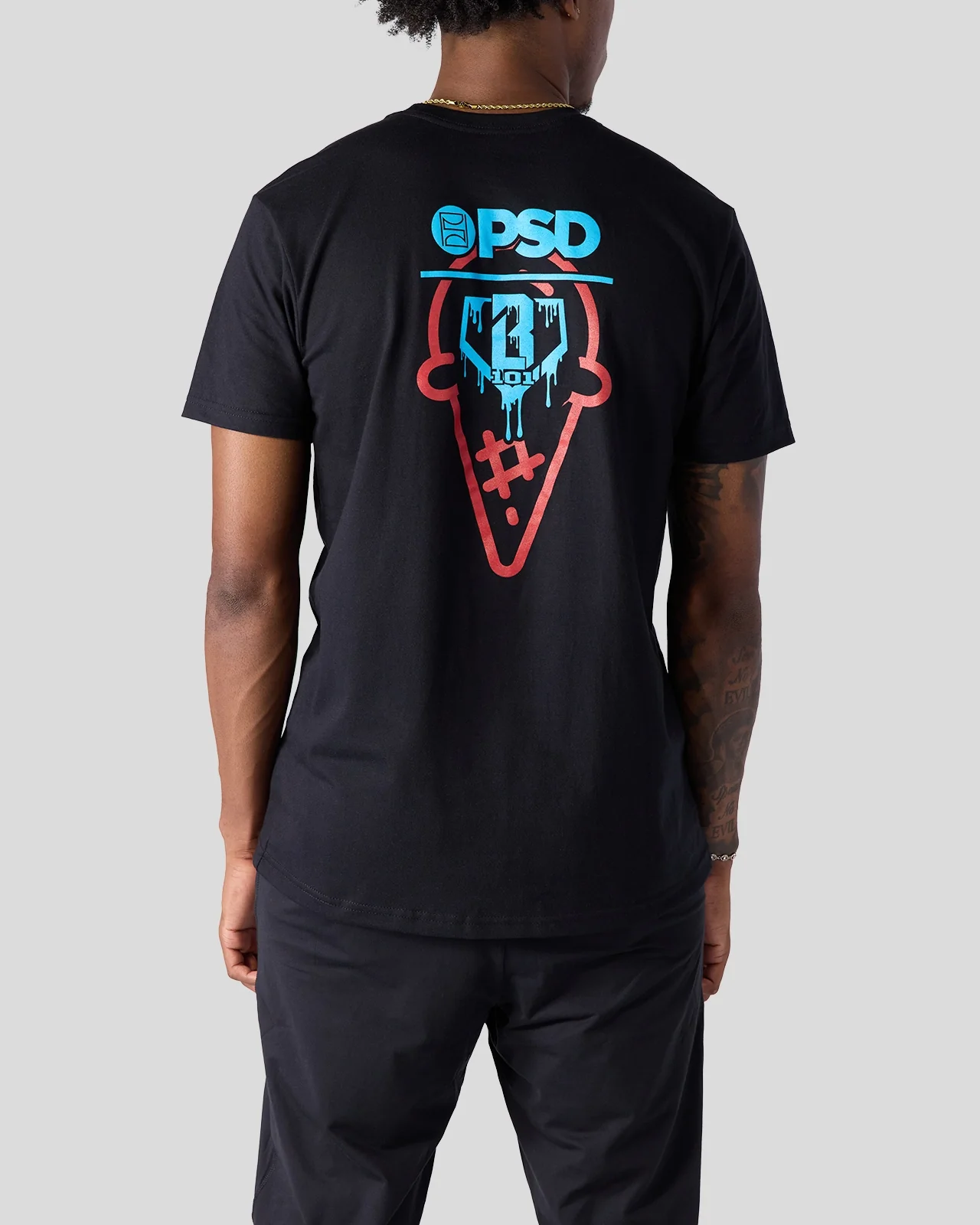 Baseball Lifestyle 101 - Black Tee - Image 4
