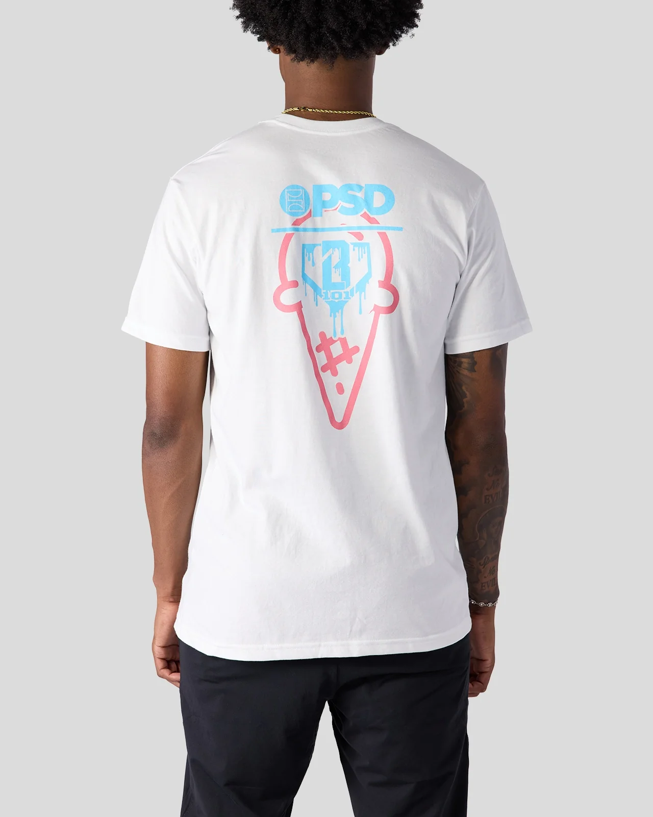 Baseball Lifestyle 101 - White Tee - Image 4