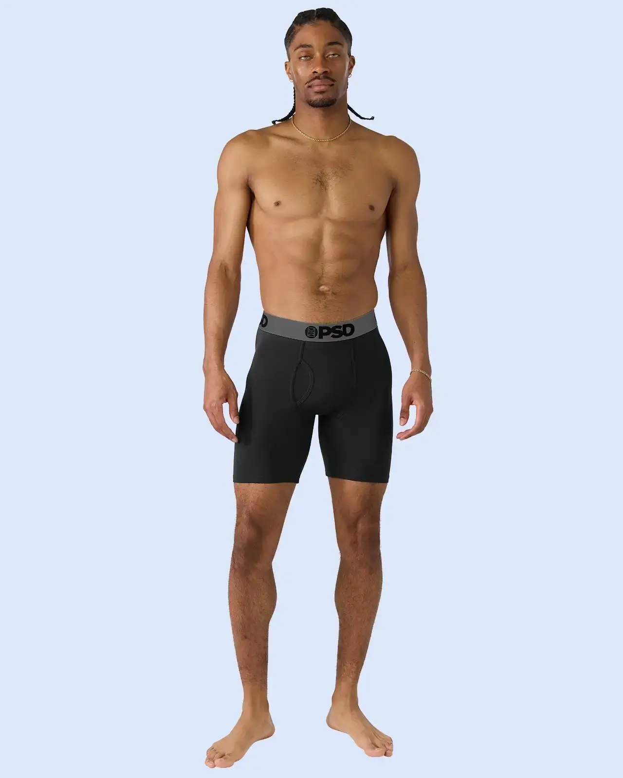 Luxe Modal 3 Pack - Black Grey - Image 6