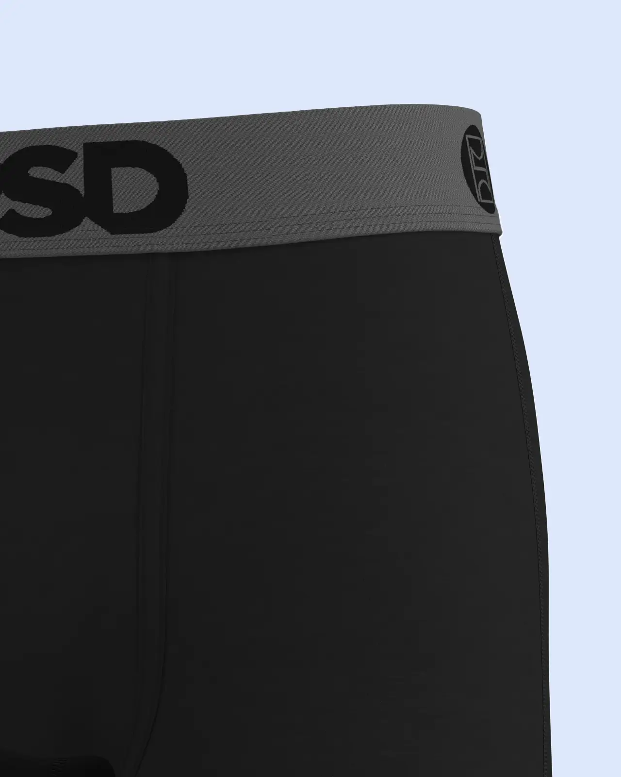 Luxe Modal - Black Grey - Image 6