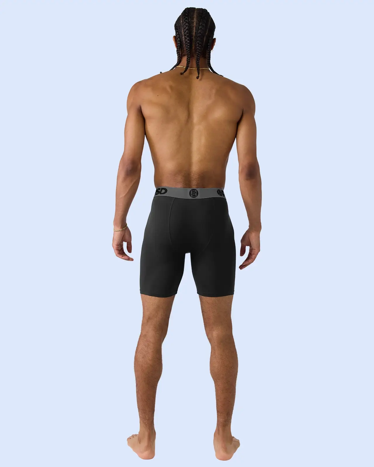 Luxe Modal - Black Grey - Image 7