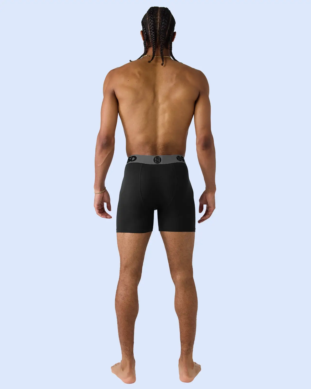 Luxe Modal 3 Pack - Black Grey - Image 7