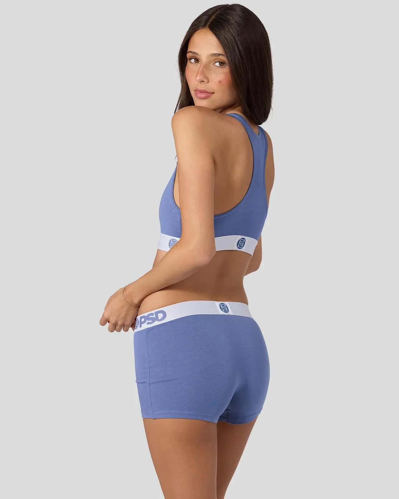 Modal Solids - Blue Denim - Image 3