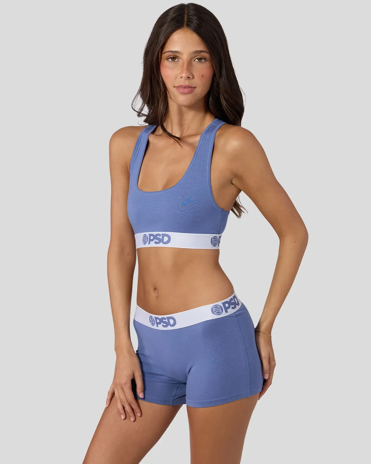 Modal Solids - Blue Denim - Image 4
