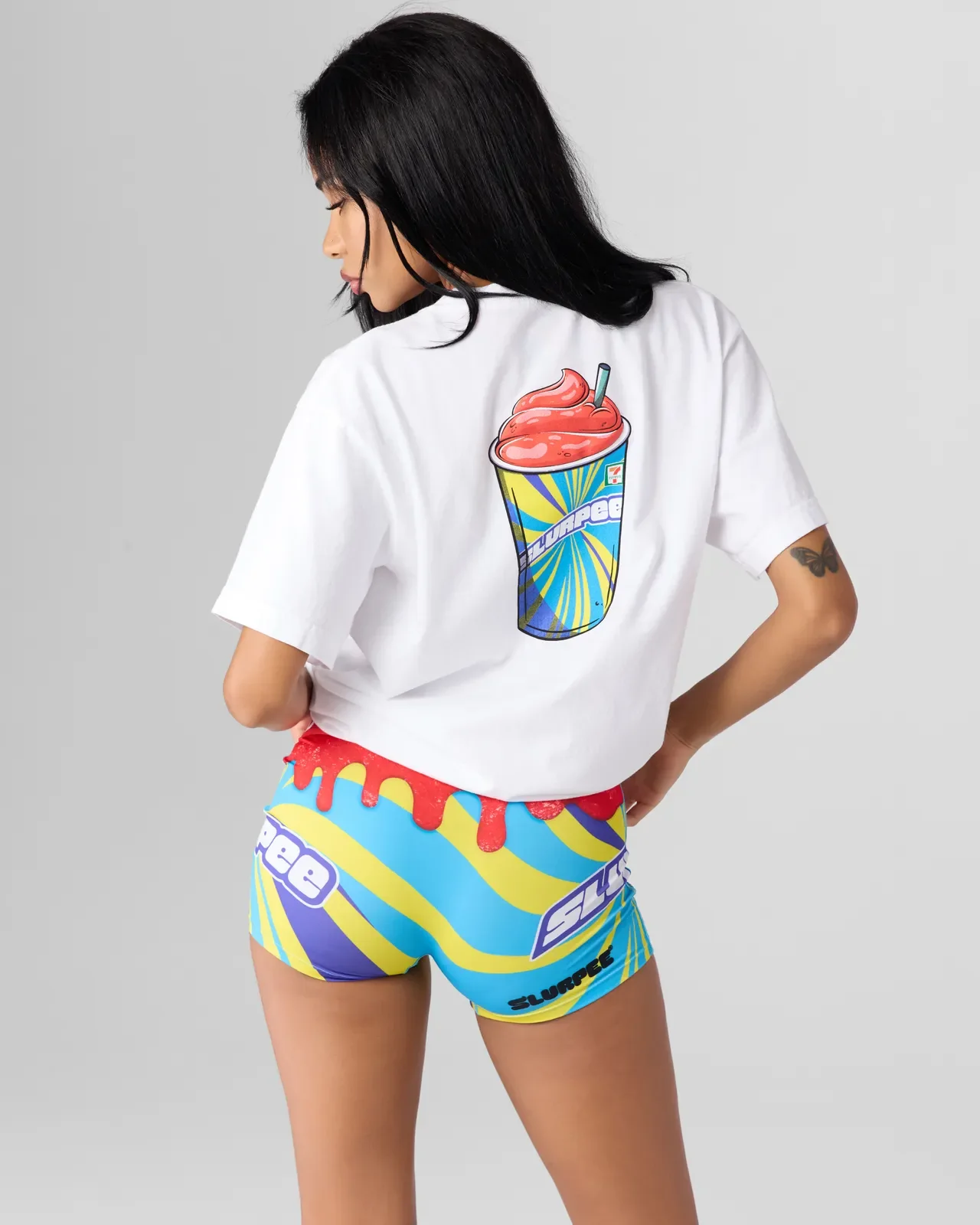 7-Eleven - Cherry Slurpee White Graphic Tee - Image 4