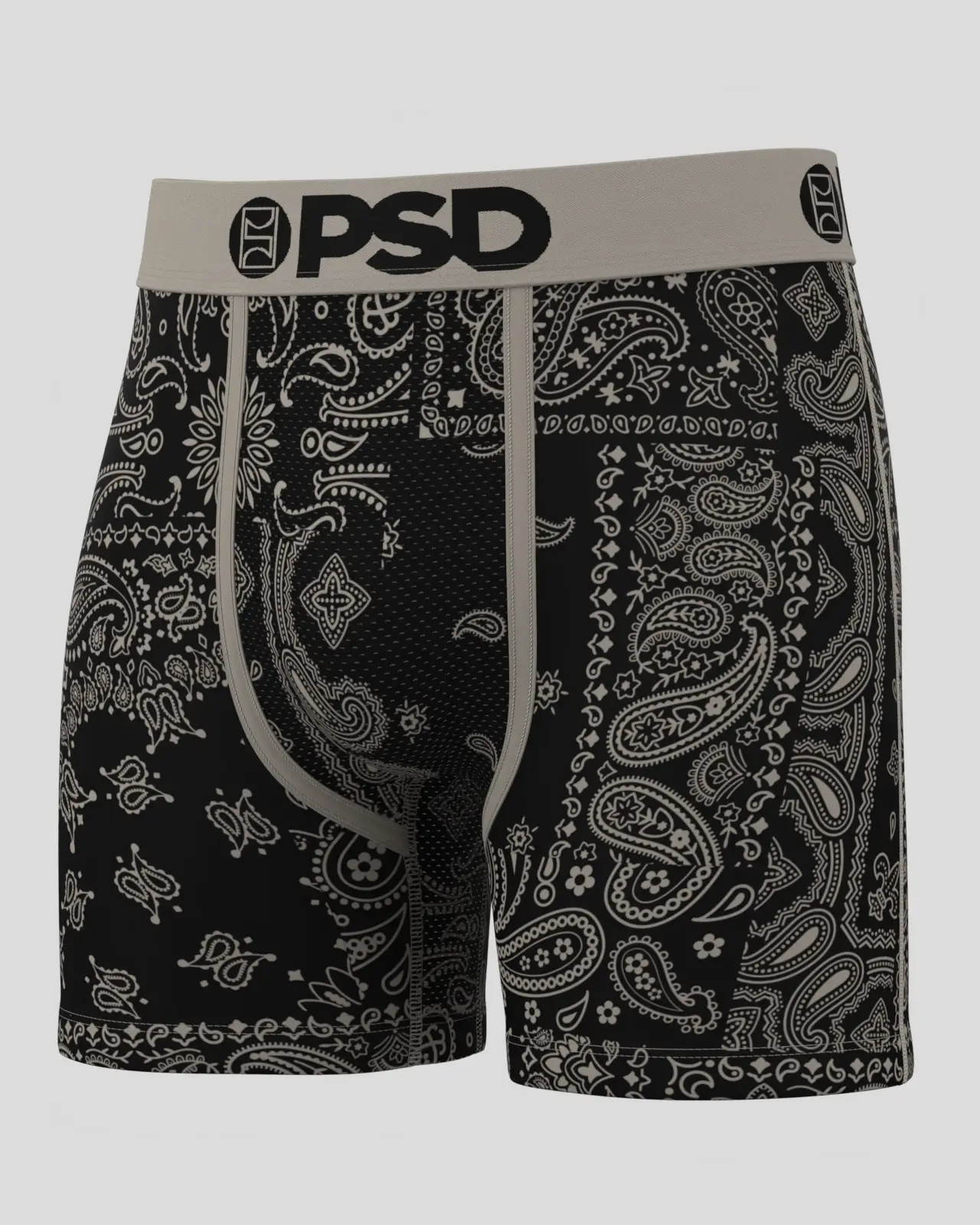 Khaki Paisley