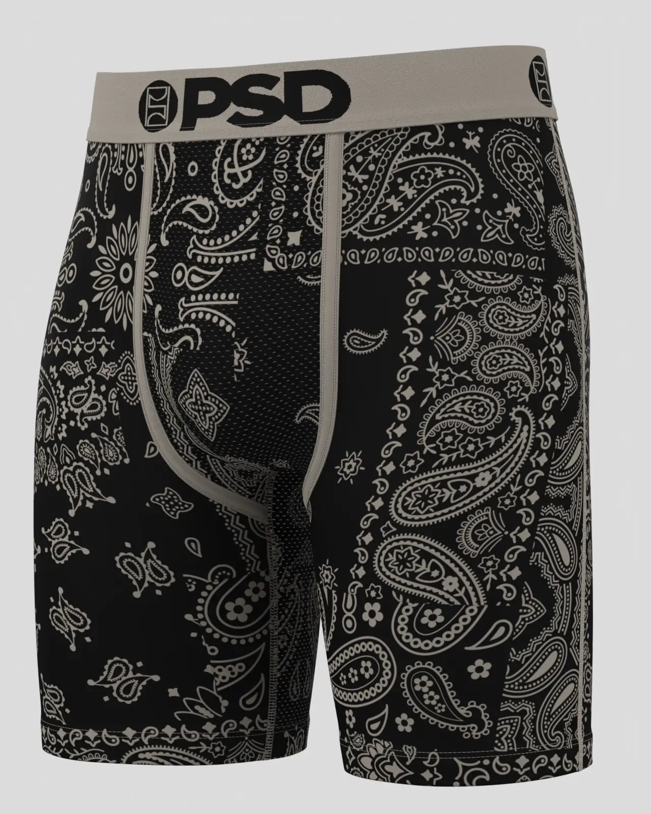 Khaki Paisley